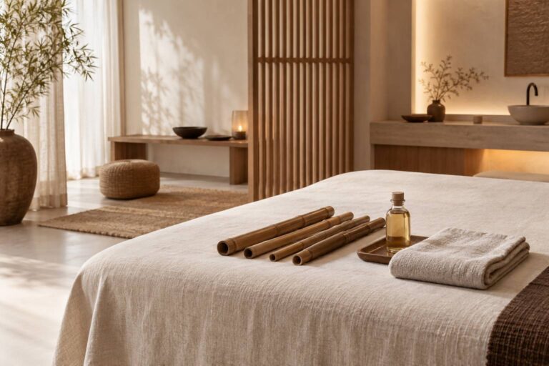 Massage aux bambous : outils, pression et déroulé réel