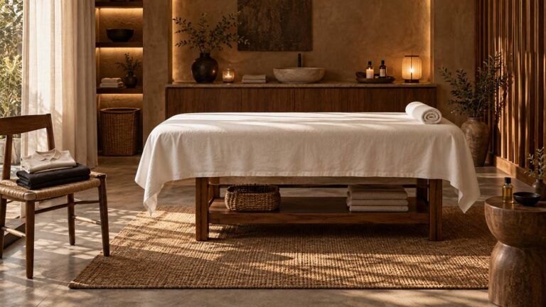 Que porte-t-on pendant un massage à l&rsquo;huile en cabine